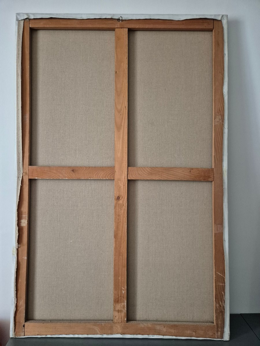 Surrealism Oil On Canvas (1994) By José Garcia Cordero (1951 - )-photo-3