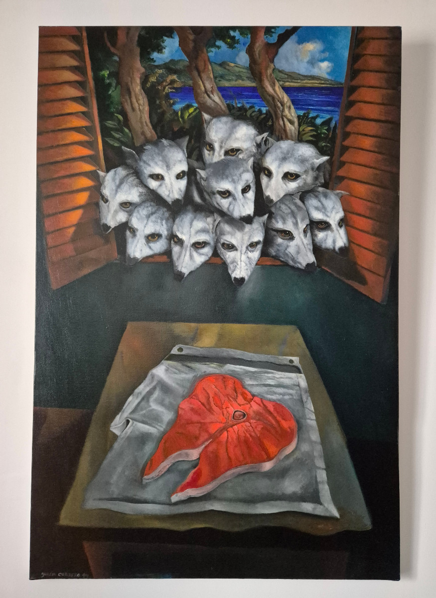 Surrealism Oil On Canvas (1994) By José Garcia Cordero (1951 - )