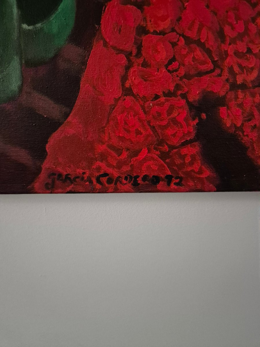 José Garcia-Cordero (1951 - ) Huile sur toile – 1992 - Surréalisme-photo-2