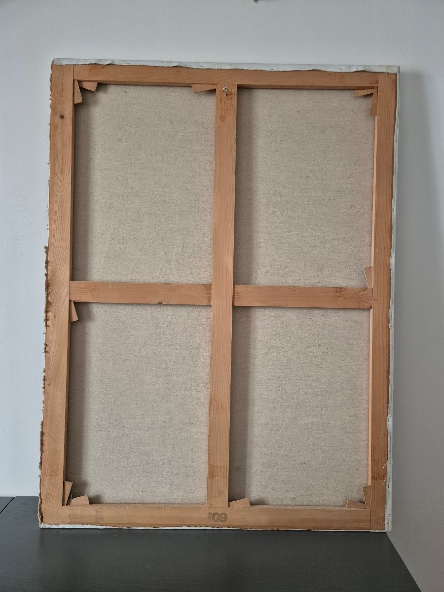 José Garcia-Cordero (1951 - ) Huile sur toile – 1992 - Surréalisme-photo-1