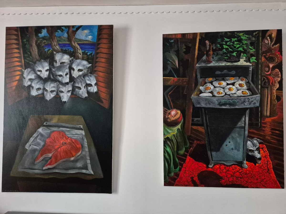 José Garcia-Cordero (1951 - ) Huile sur toile – 1992 - Surréalisme-photo-5