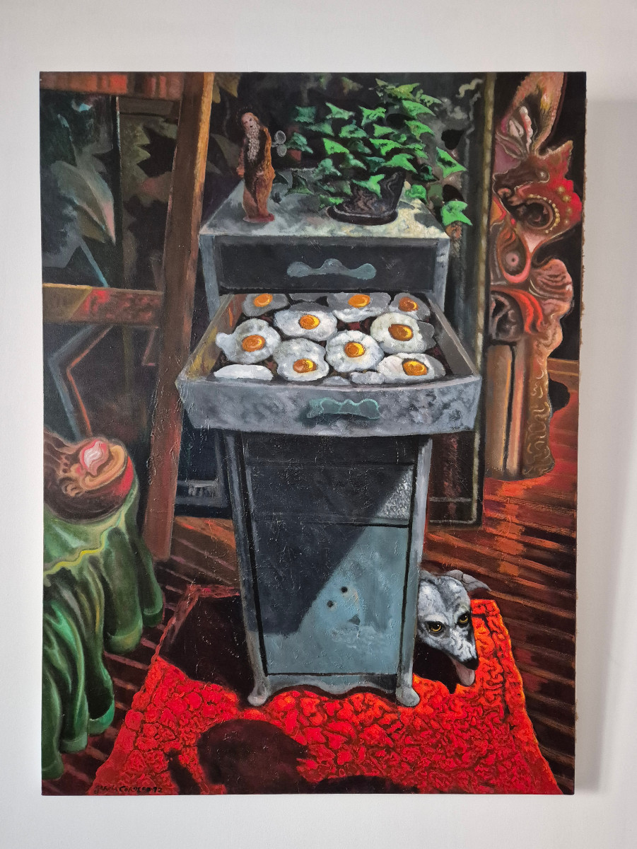 José Garcia-Cordero (1951 - ) Huile sur toile – 1992 - Surréalisme