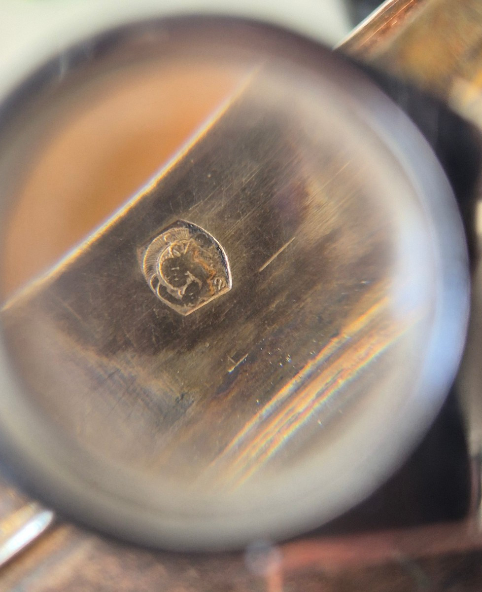 Ciboire 1885-1889 Louis Lepreux Argent et cuivre-photo-4