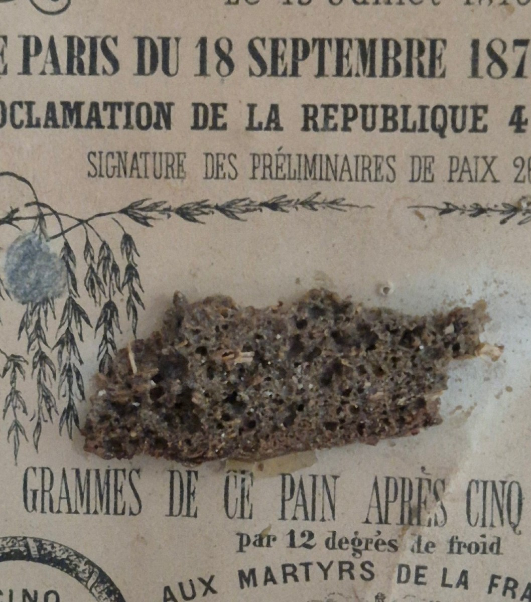 Bread Of The Commune 1870 Souvenir Of The Siege Of Paris-photo-2