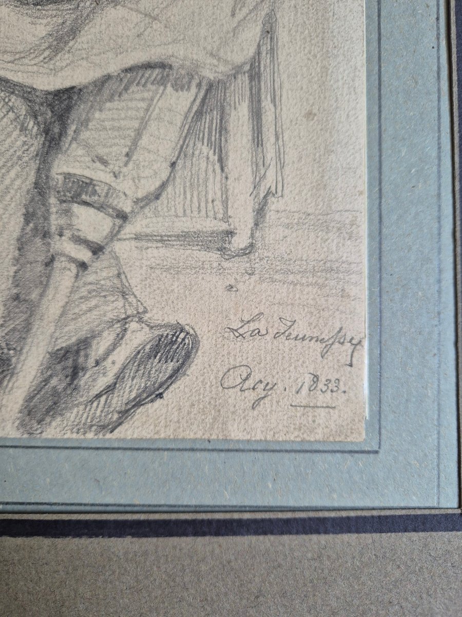 1833 - Dessin d'un infirme-photo-4