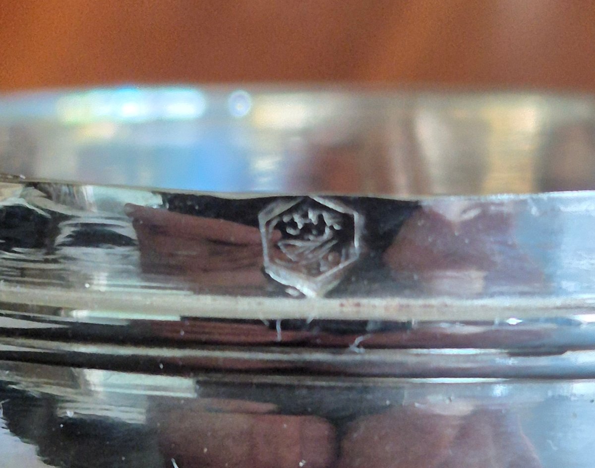 19th-century Solid Silver Communion Cup For The Sick -photo-2
