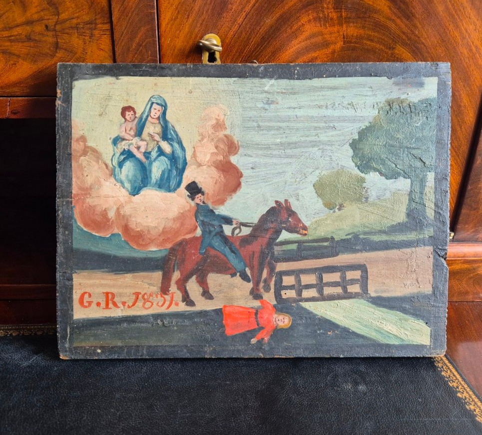Ex voto 1837 Accident de cheval 