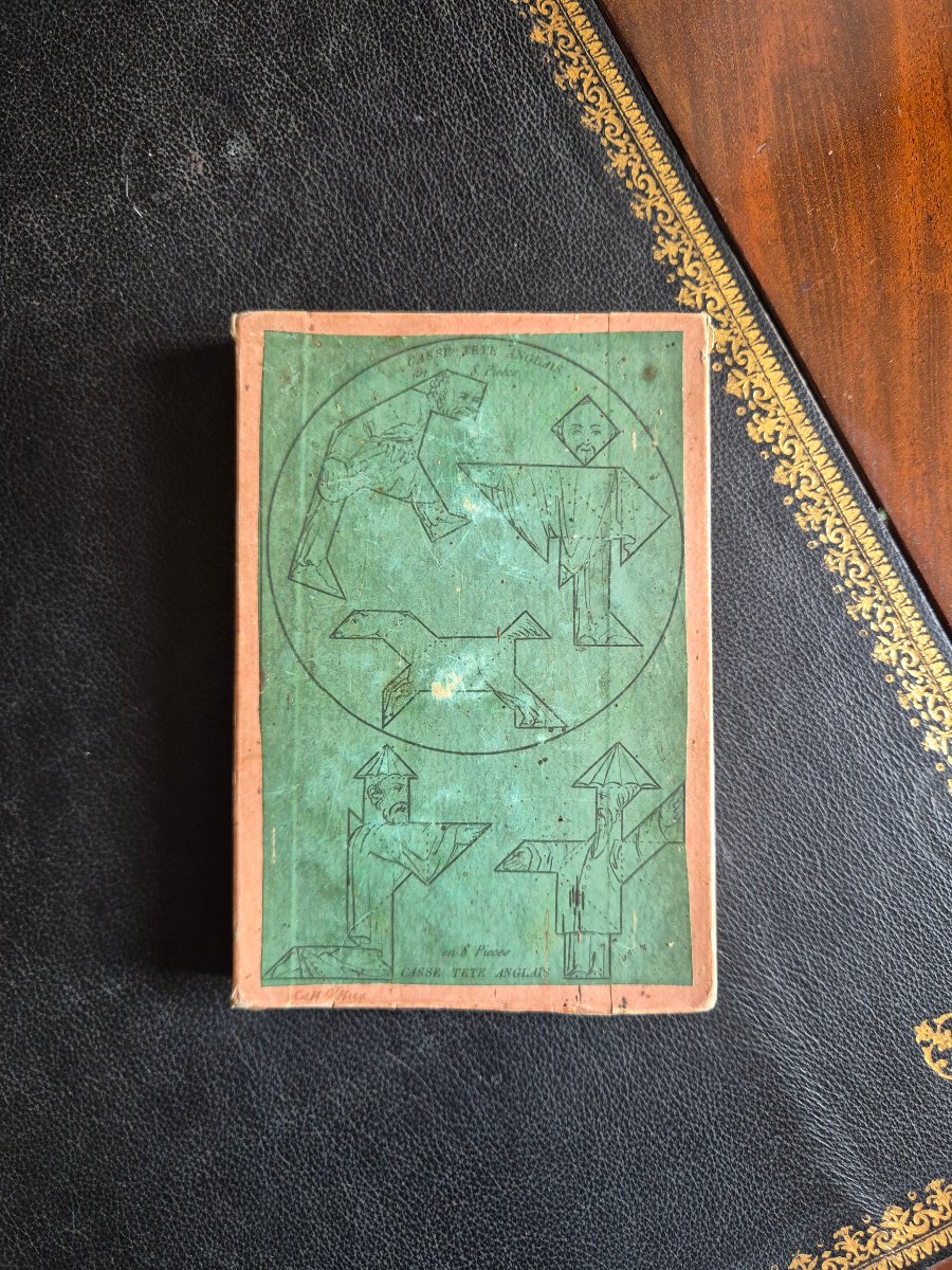 Jeu de cartes du Casse tête anglais circa 1860-photo-5