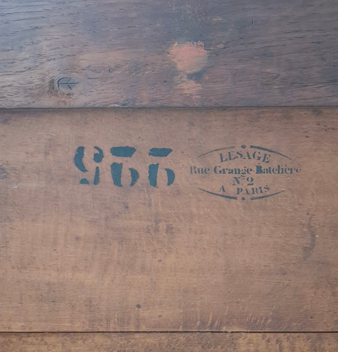 "bonheur Du Jour" Stamped "antoine-nicolas Lesage," Flamed Mahogany -photo-3