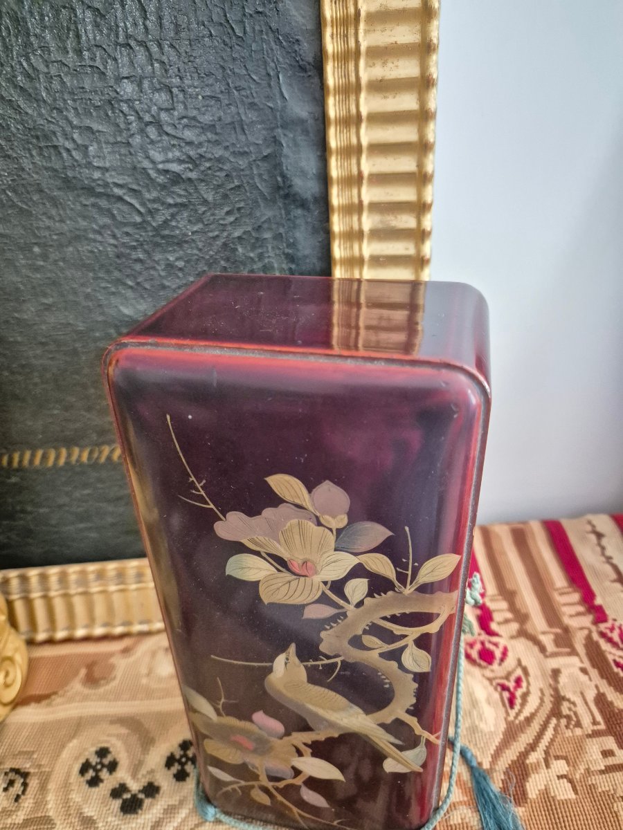Japanese Lacquered Letter Box -photo-1