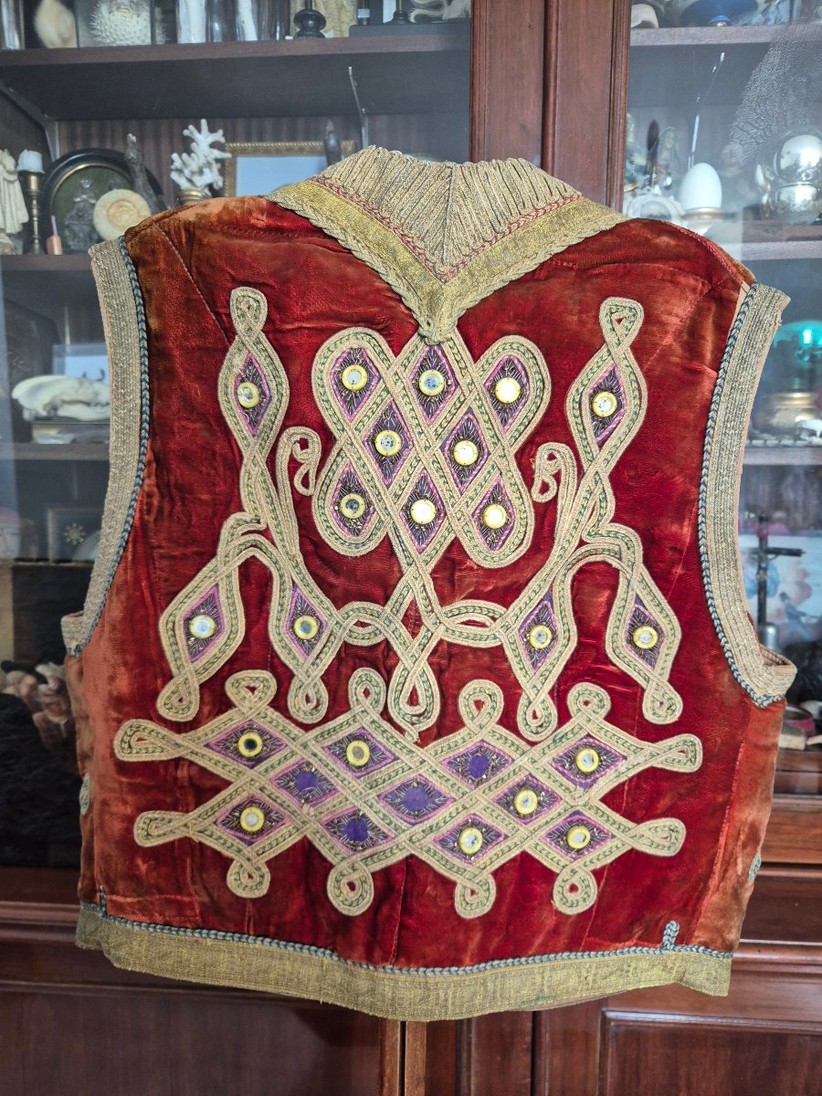 19th-century Turkish Ottoman Vest -photo-2