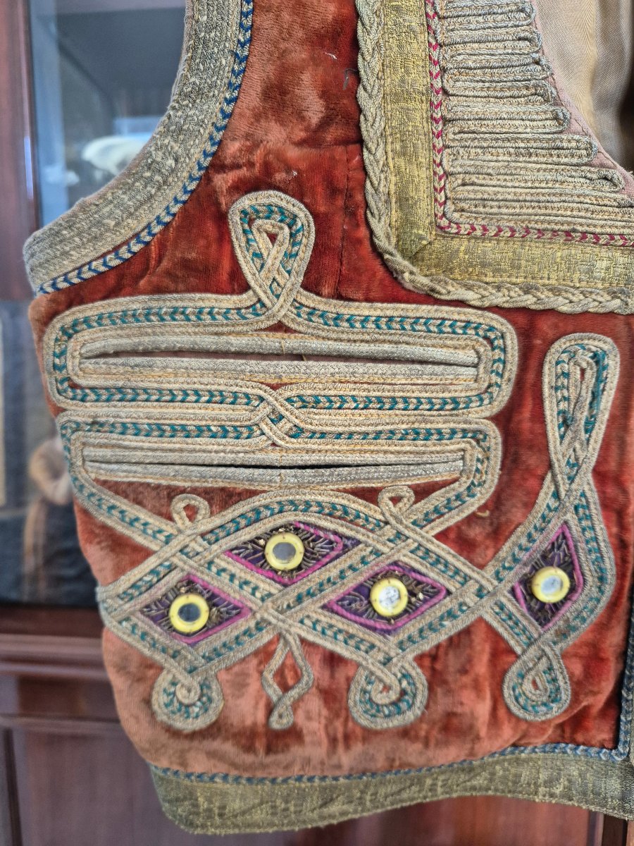 19th-century Turkish Ottoman Vest -photo-1