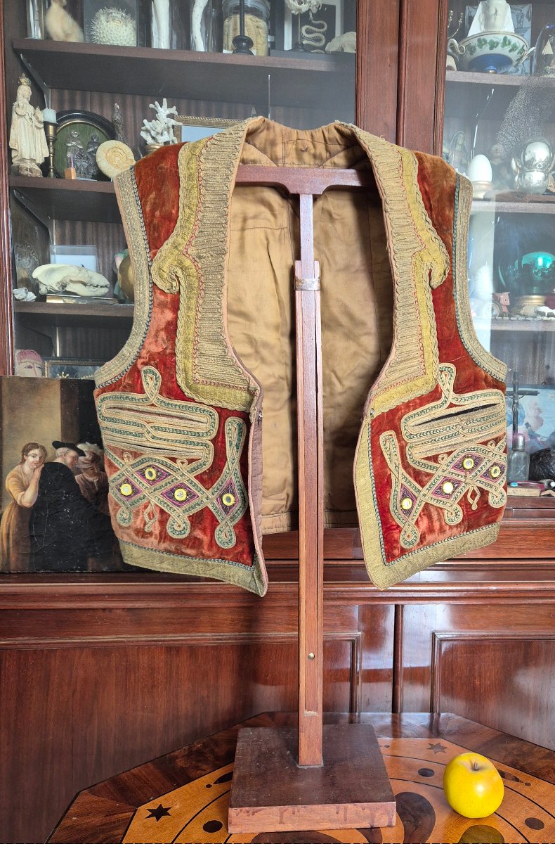 19th-century Turkish Ottoman Vest -photo-3