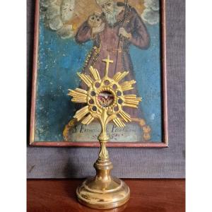 Small Monstrance Reliquary Mount Sinai