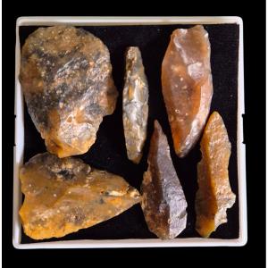 Outils lithiques de la Préhistoire – Silex taillés du Gard