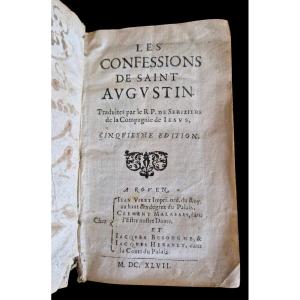 1647 Confessions Of St Augustine