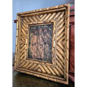 The Three Hierarchs - Orthodox Icon On Vellum