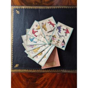 Jeu de cartes du Casse tête anglais circa 1860