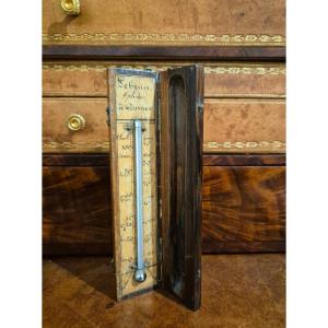 Thermomètre de voyage daté 1850 - Napoléon III