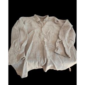 Traditional Linen Shirt From Lake Titicaca, Peru