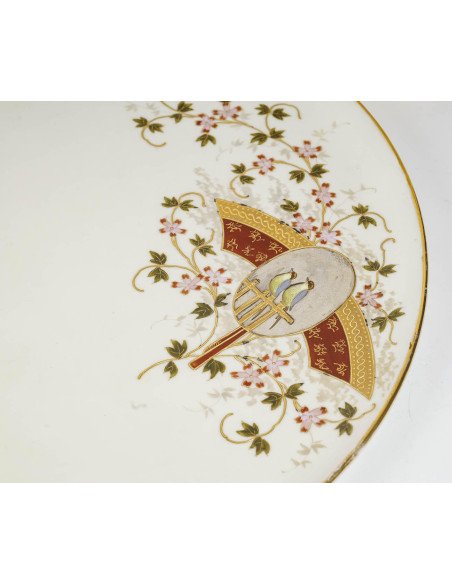 Porcelain Coffee Service In The Satsuma Style—japonism, Napoleon III Period, Late 19th Century-photo-2