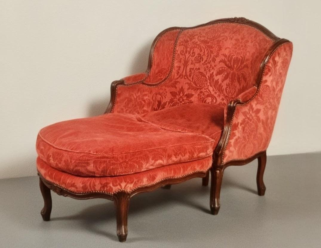 A Louis XV-era Broken Duchesse, Stamped "philippe-joseph Pluvinet"