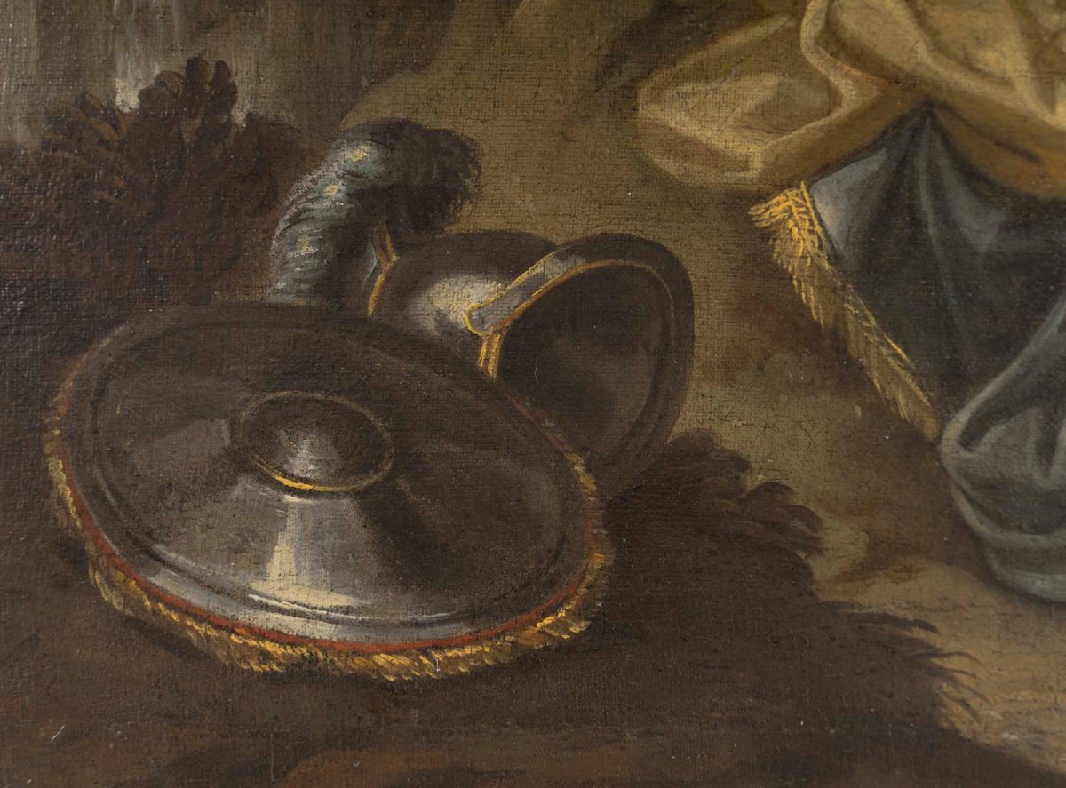 Renaud In Armide’s Gardens, After Jean-honoré Fragonard – French School, 18th Century-photo-2