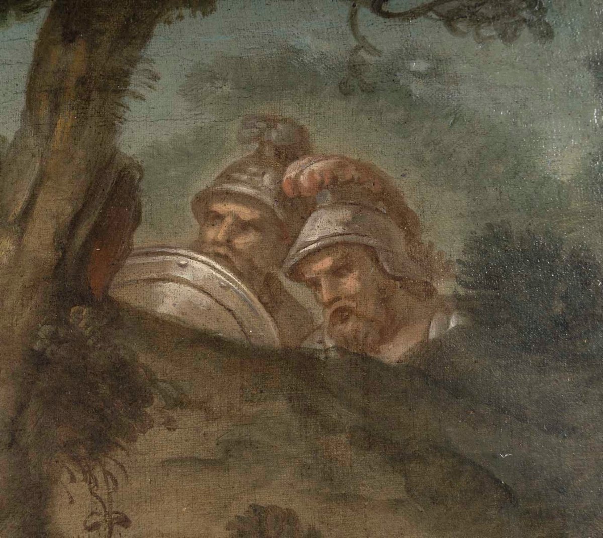 Renaud In Armide’s Gardens, After Jean-honoré Fragonard – French School, 18th Century-photo-3