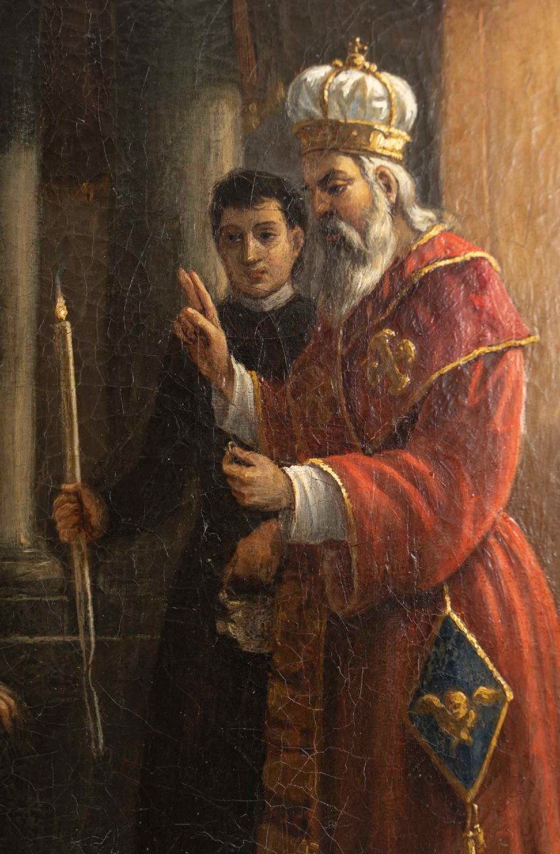 Huile sur Toile, Mariage napolitain – École italienne, début du XIXᵉ siècle-photo-1