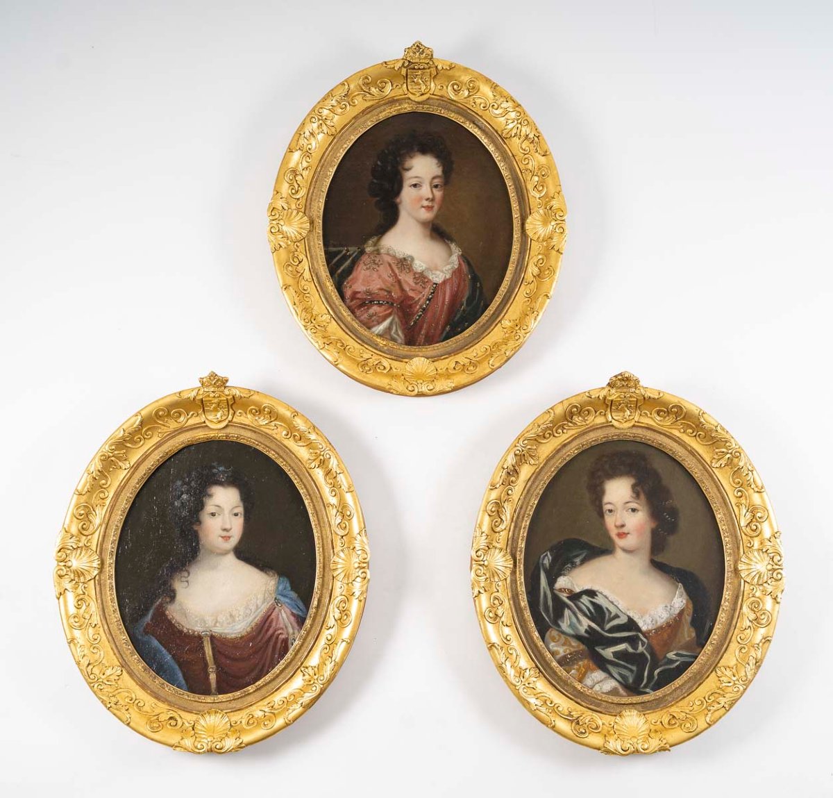 Portraits des Princesses de Bourbon, filles de Louis XIV – Début XVIIIᵉ siècle