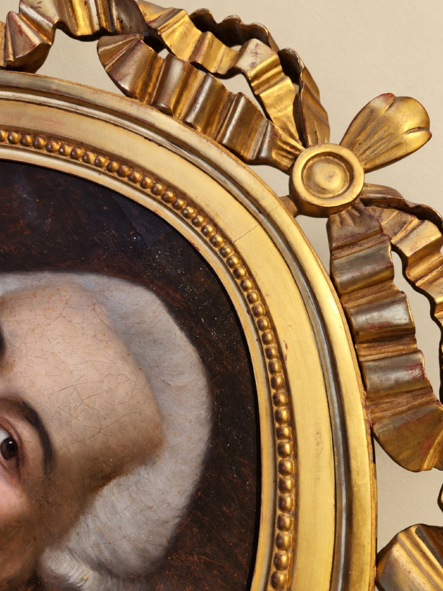 Court Portrait Of A Gentleman – French School, Late 18th Century-photo-3