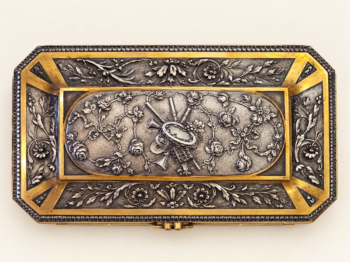 Jewellery Casket By Adolphe Boulenger, Signed A.b. Paris – 19th Century-photo-4