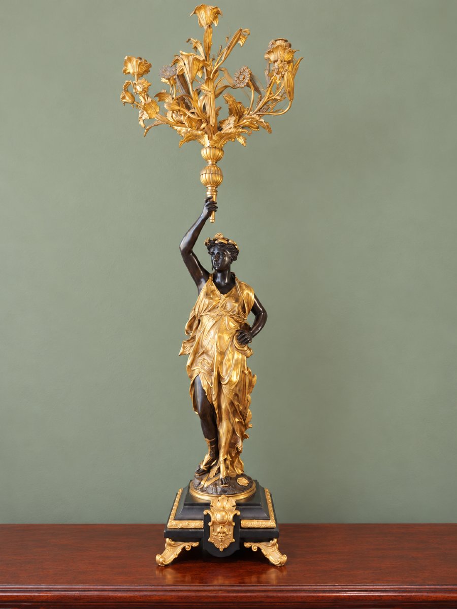Chandeliers By L. Grégoire – 19th Century, Napoleon III Style-photo-6