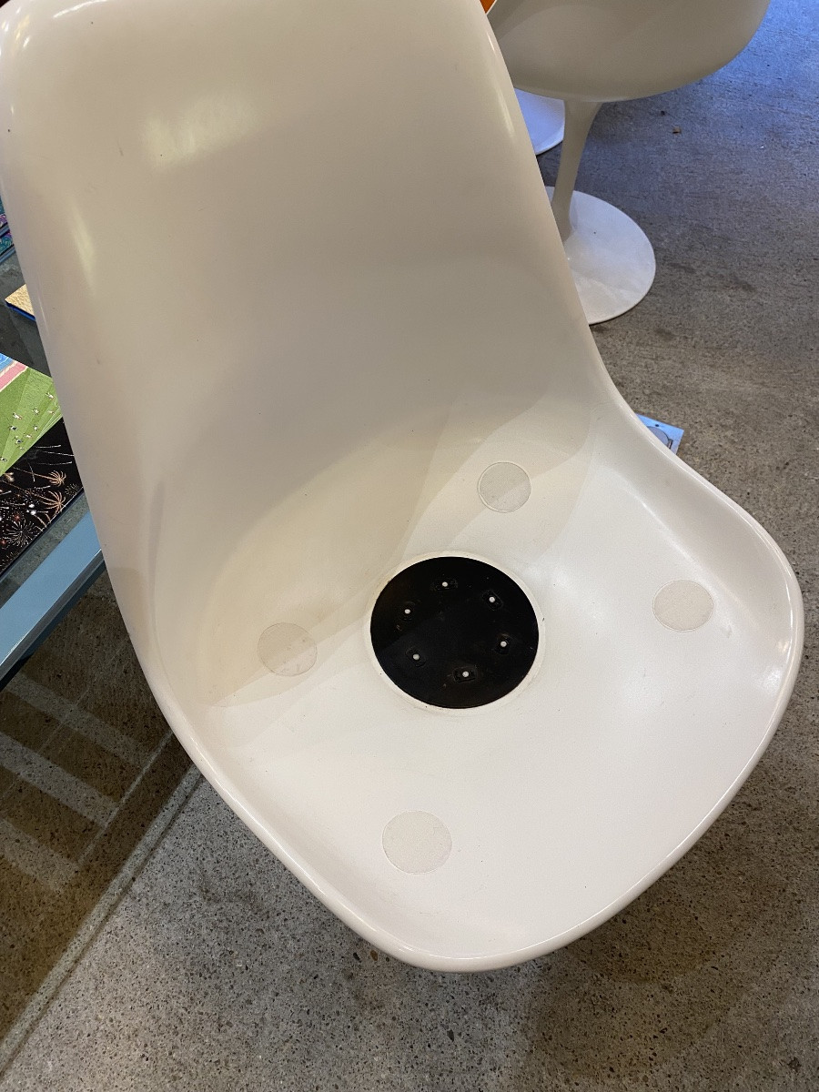 Quatre chaises tulipe Knoll Saarinen -photo-5