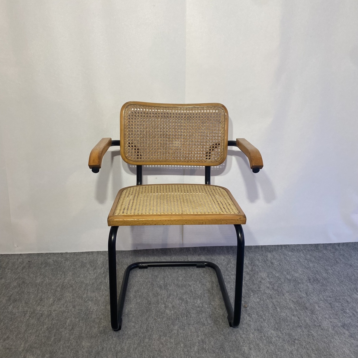 Série de fauteuils vintage Marcel Breuer -photo-2