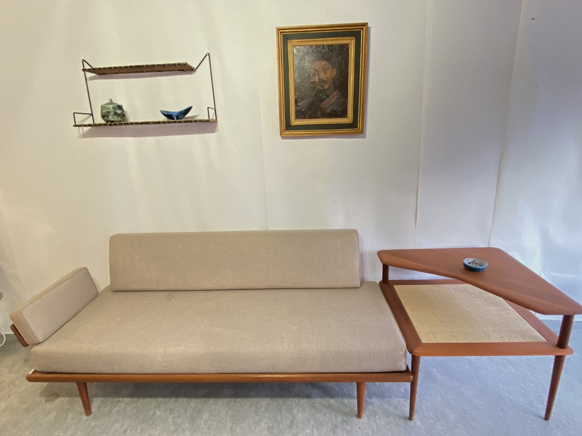 Ensemble Minerva Peter Hvidt et Orla Molgaard-Nielsen pour France & Son, Danemark, 1960s