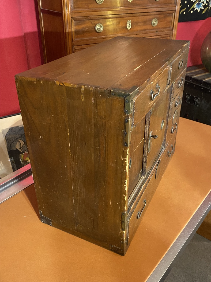 Coffre japonais ancien -photo-2