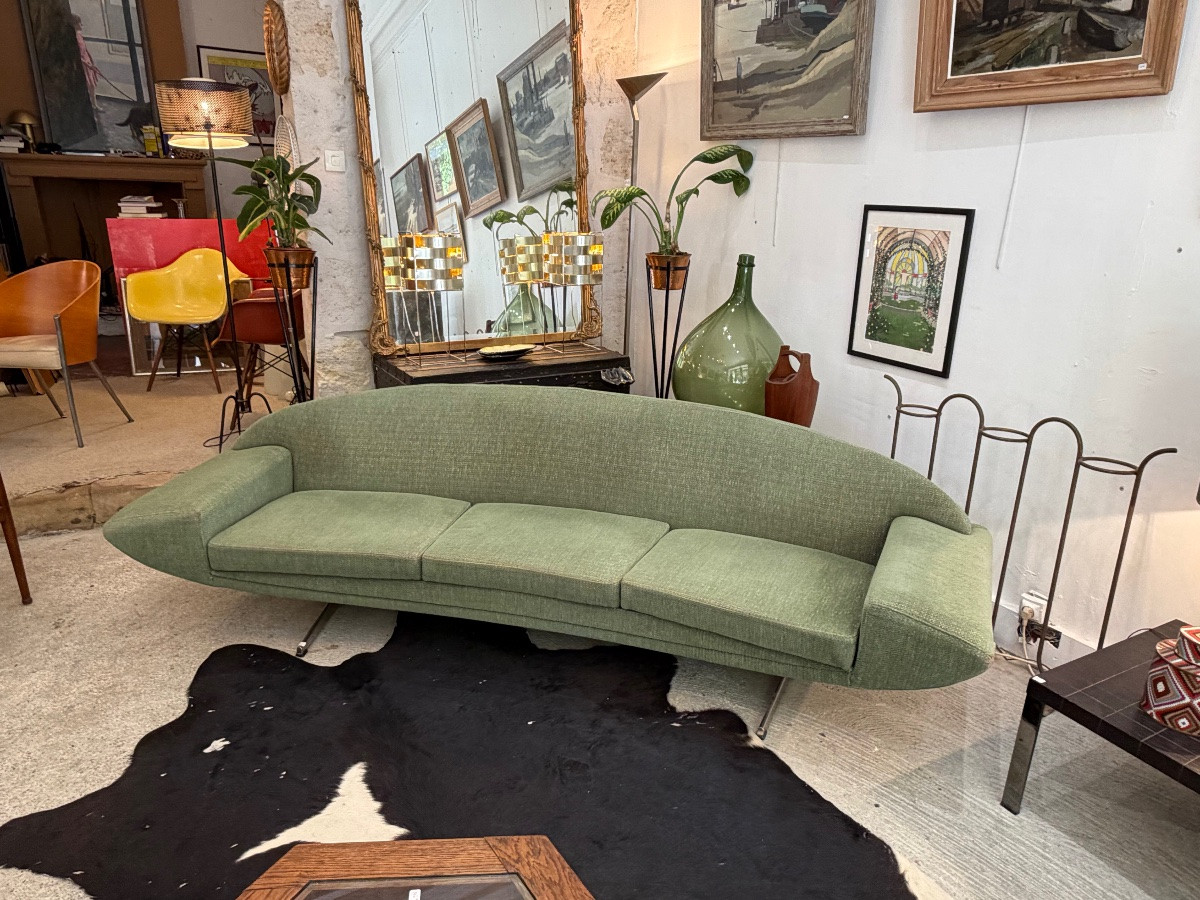 Canapé “Capri” Johannes Andersen, Design Scandinave, vers 1960-photo-2