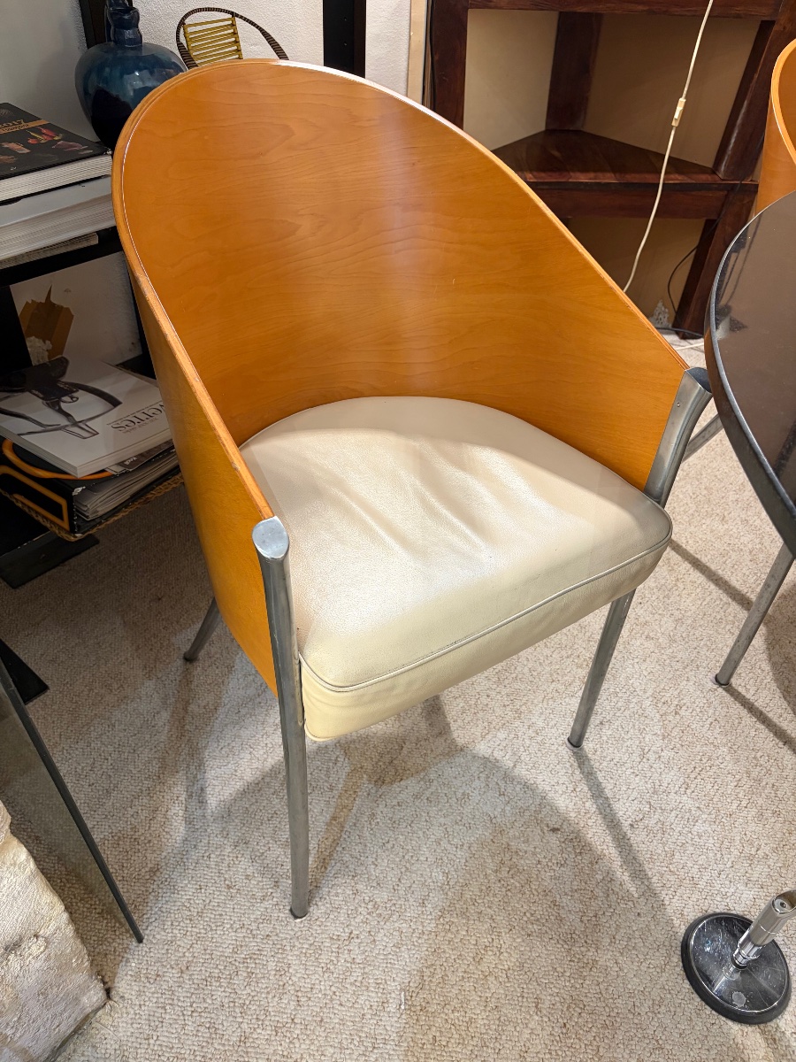 Set Of 4 King Costes Armchairs By Philippe Starck-photo-2