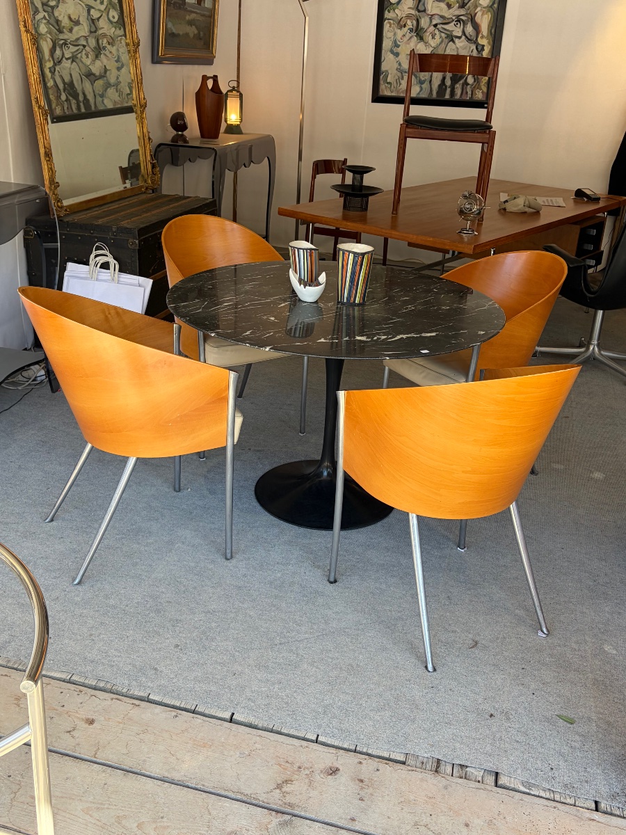 Set Of 4 King Costes Armchairs By Philippe Starck