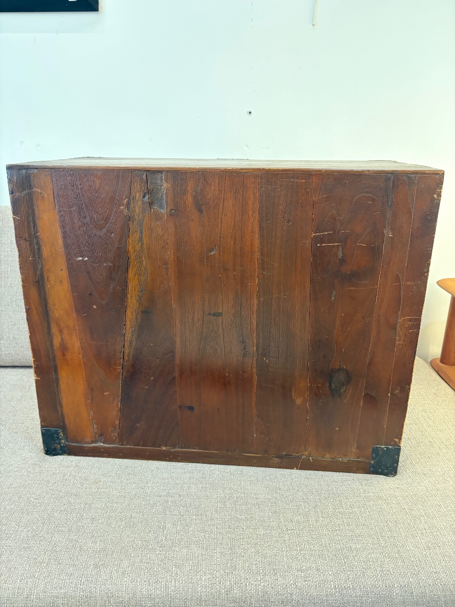 Tansu japonais, meuble de rangement, XIXe-début XXe siècle-photo-3