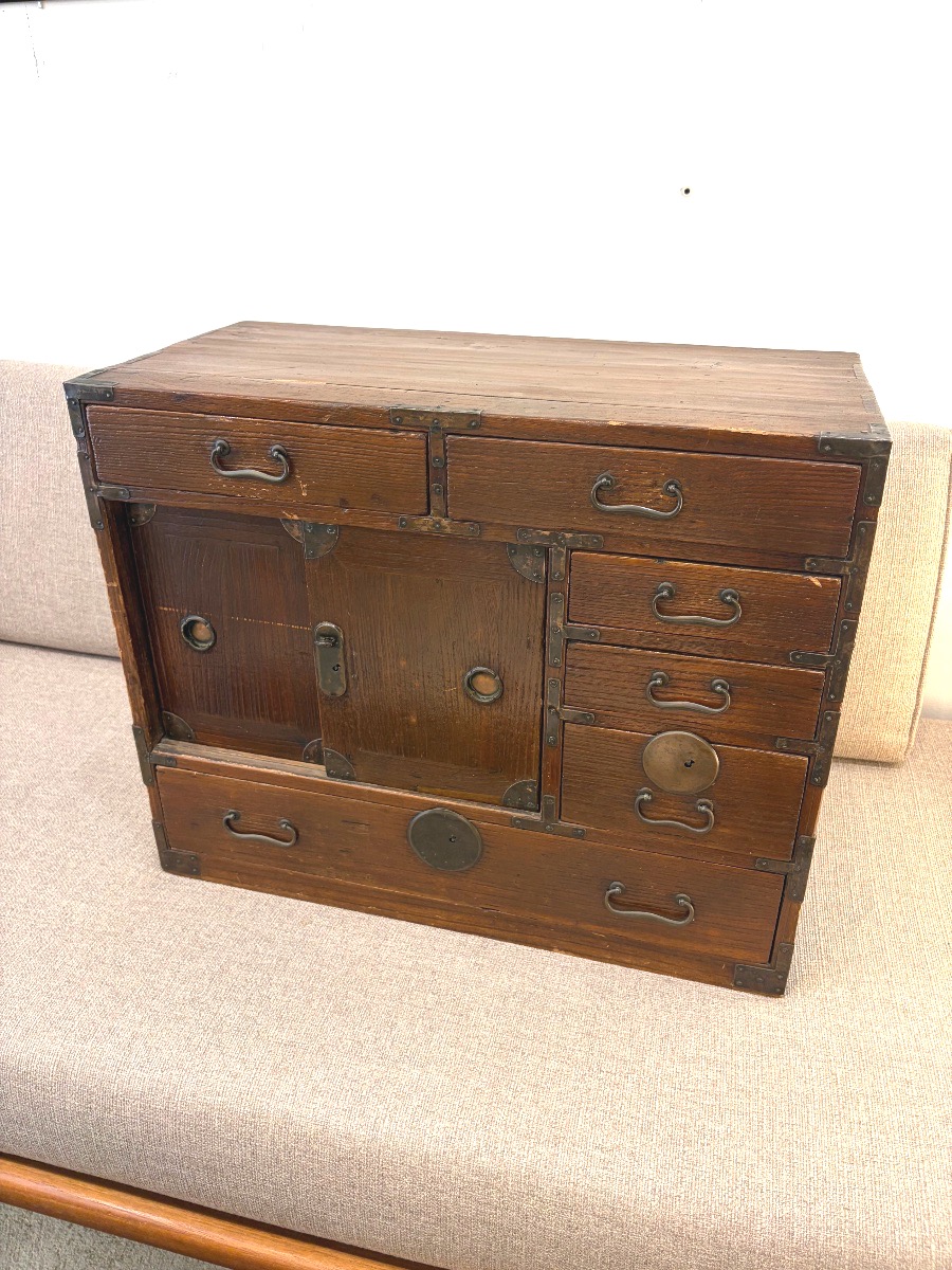 Tansu japonais, meuble de rangement, XIXe-début XXe siècle