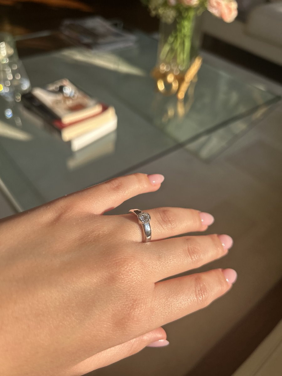Ring - White Gold And Diamond-photo-1