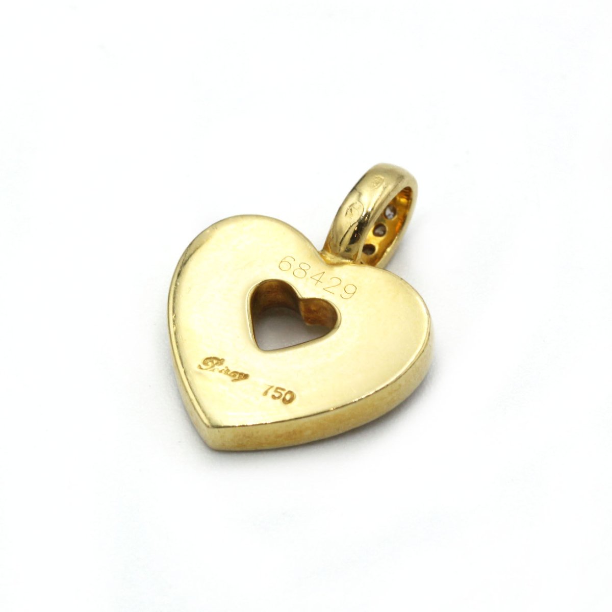 Pendentif POIRAY - Or jaune et diamants-photo-4
