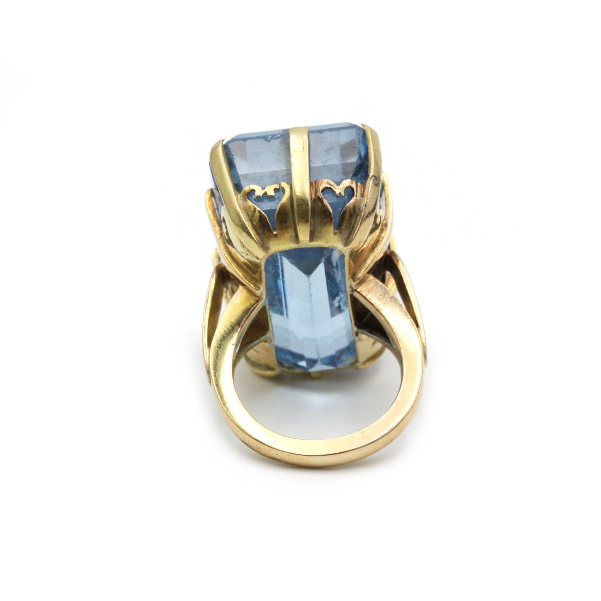 Bague - Or jaune et topaze-photo-3