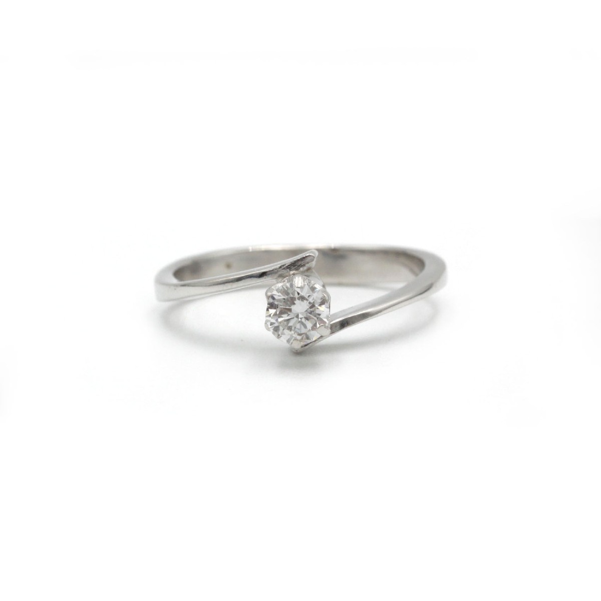 Solitaire - White Gold And Diamond