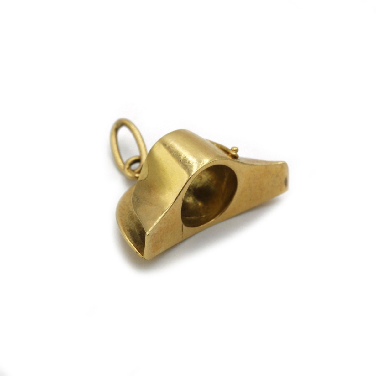 750 Yellow Gold Napoleon Tricorn Charm/pendant-photo-3