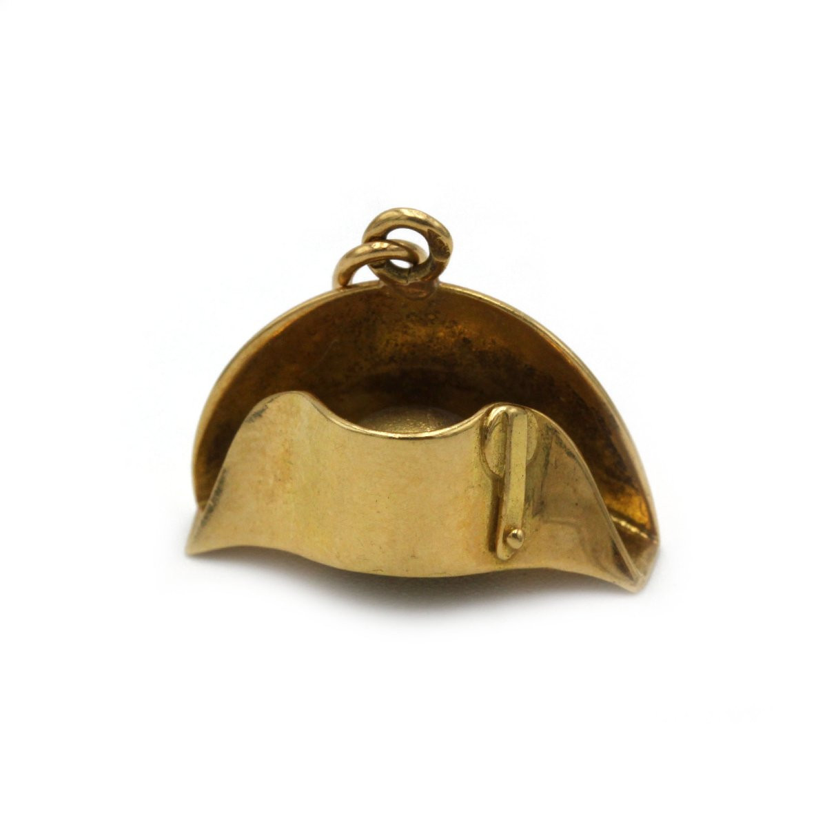750 Yellow Gold Napoleon Tricorn Charm/pendant-photo-1