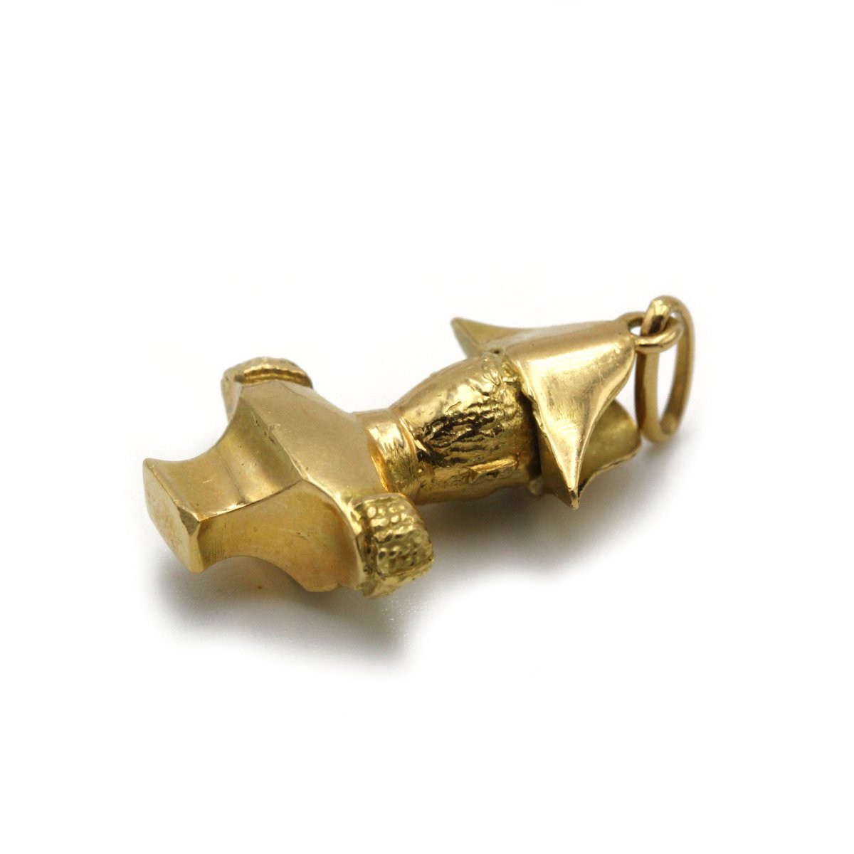 charm/pendentif napoleon or jaune 750-photo-4