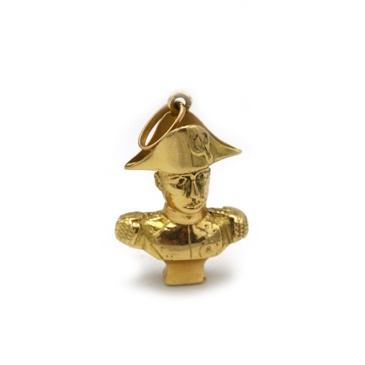 charm/pendentif napoleon or jaune 750-photo-1